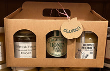 Load image into Gallery viewer, Honey 3 jar Gift Pack