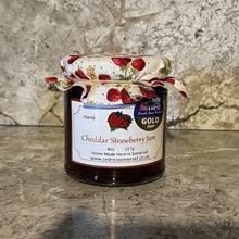 Load image into Gallery viewer, Cedrics 3 Jar Award Winners Gold and Silver - Cheddar Strawberry Jam, Apricot Jam & Somerset Cherry Plum Jam