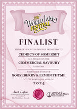 Load image into Gallery viewer, Gooseberry and Lemon Thyme Jam
