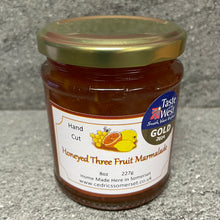 Load image into Gallery viewer, Taste of the West Gold Award Winning duo Gift Pack - Strawberry Jam & Honeyed Three fruit Marmalade