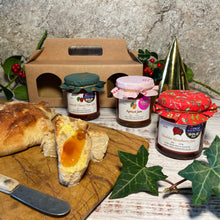 Load image into Gallery viewer, Cedrics 3 Jar Award Winners Gold and Silver - Cheddar Strawberry Jam, Apricot Jam & Somerset Cherry Plum Jam
