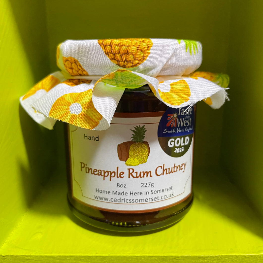 Pineapple Rum Chutney