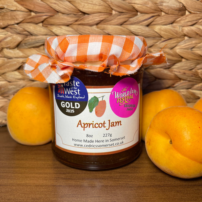 Cedrics Apricot Jam 2025 gold taste of the west 