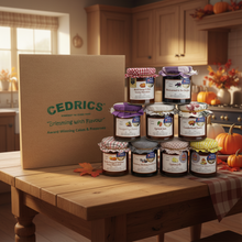 Load image into Gallery viewer, Cedrics Country Pantry - 9 Award Winning jars for stocking up the Larder

