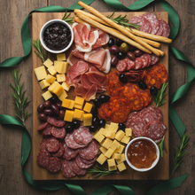 Load image into Gallery viewer, Cedrics West Country Charcuterie, Rillette, Cheese, Chutney, Jelly and Cracker box
