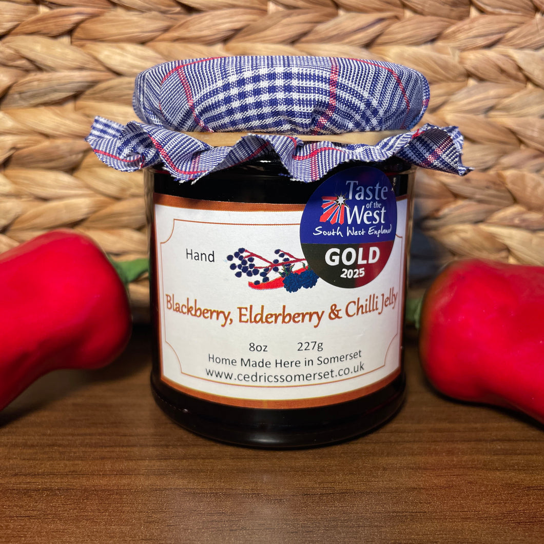Blackberry, Elderberry & Chilli Jelly