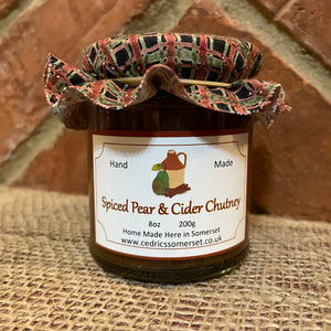 Spiced Pear & Cider Chutney