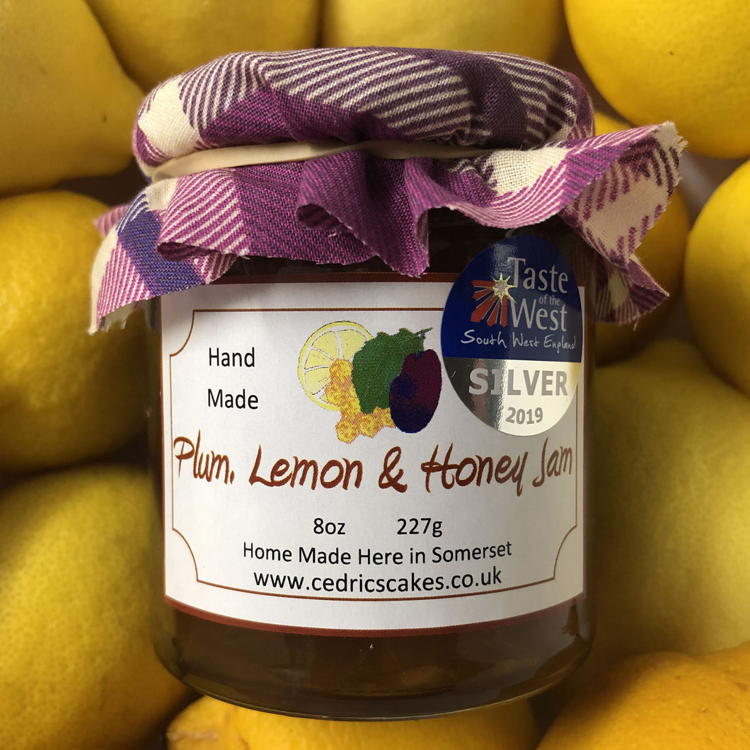 Plum Lemon and Honey Jam