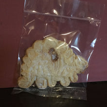 Load image into Gallery viewer, Honeycomb Dinosaur Shortbread
